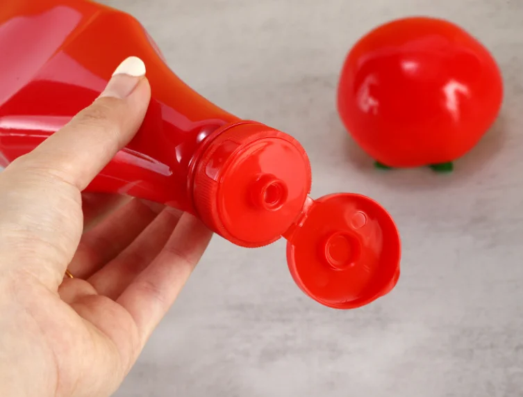 Personal Labels 320ml Tomato Bbq Chili Sauce Plastic Bottle Ketchup