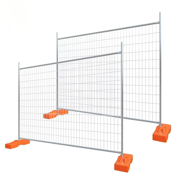 Event Fence Panel Australian Hot Dipped Galvanized Movable Temporary Heavy Security Fence with Gate for Construction Site