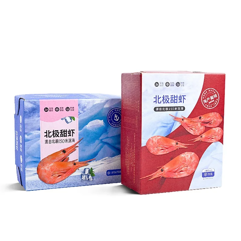 Customized Printed Logo Size Burger Greaseproof Deli Meat Frozen Food Packaging Paper Box