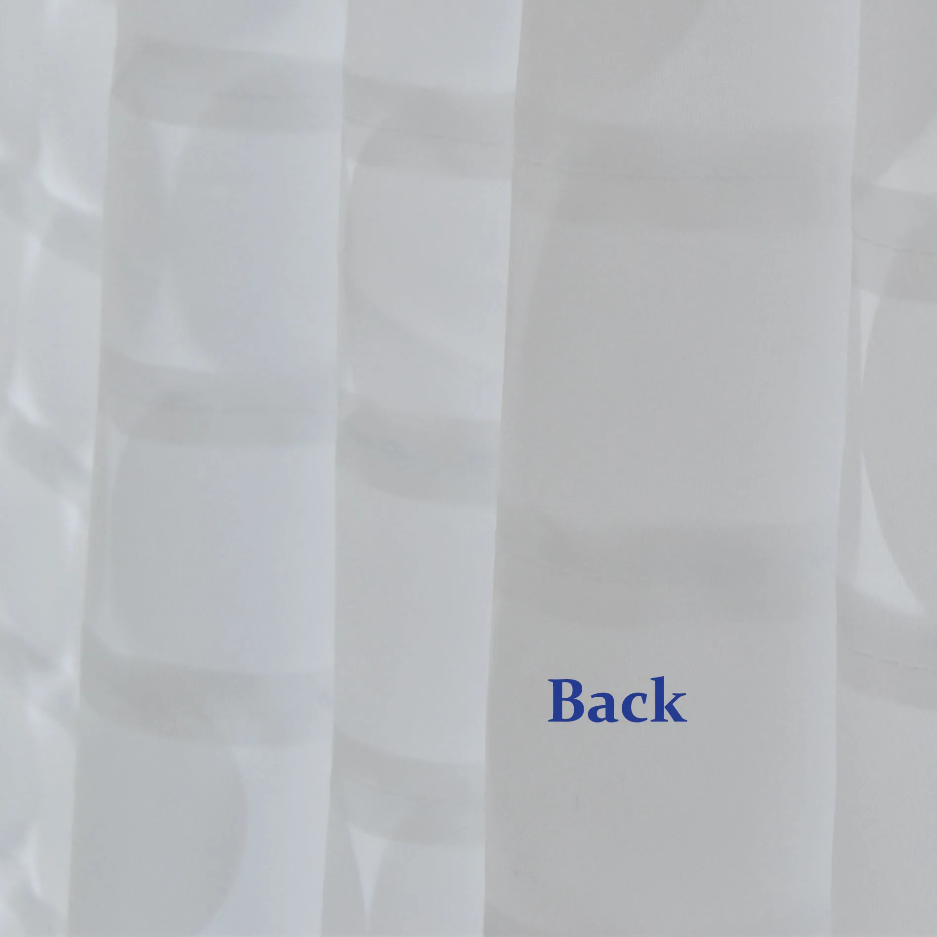 Современная роскошная дизайнерская водонепроницаемая ткань из полиэстера с 3D покрытием белая занавеска для душа