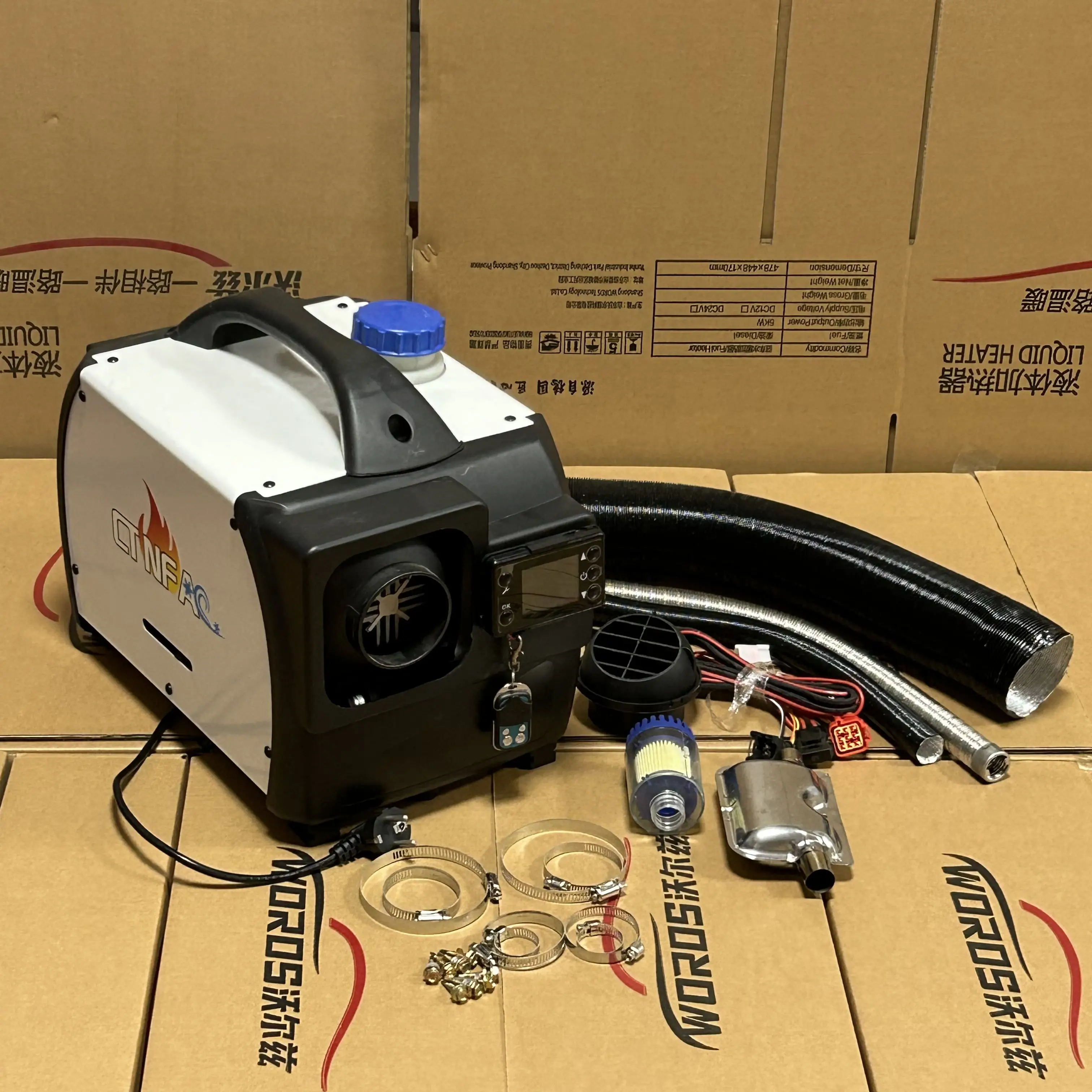 VEVOR Riscaldamento Diesel Ad Aria Da 12 V 8 KW, Riscaldamento Ad Aria - Foto 10