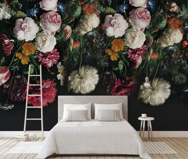 Not For Shrinking Violets Where to Buy Big Beautiful Dramatic Floral  Wallpapers  Apartment Therapy
