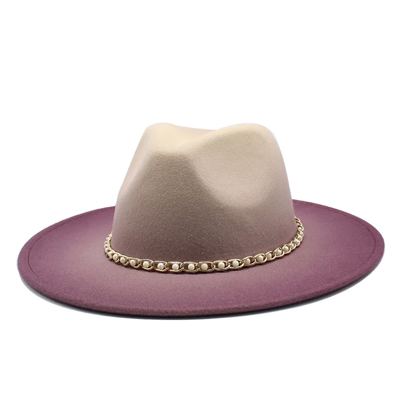 wool felt hat in summer
