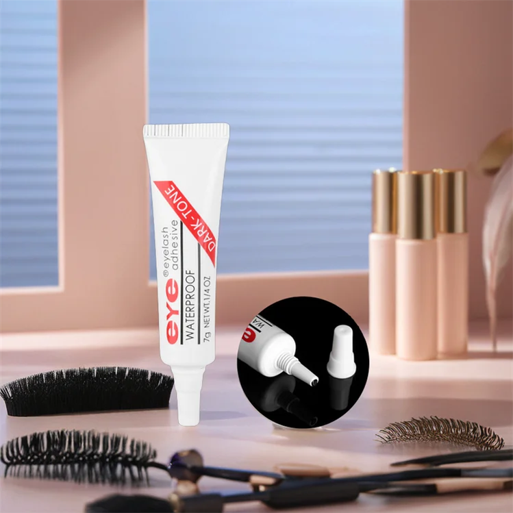Wholesale Waterproof Private Logo Strong 7g Black And Clear Strip Lash