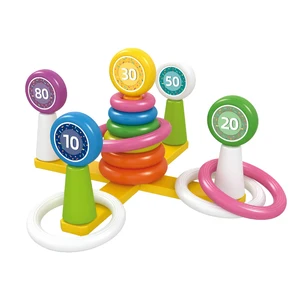 ITTL Hot Selling Indoor Sport Throwing Stacking Ring Board Game Set for Baby
