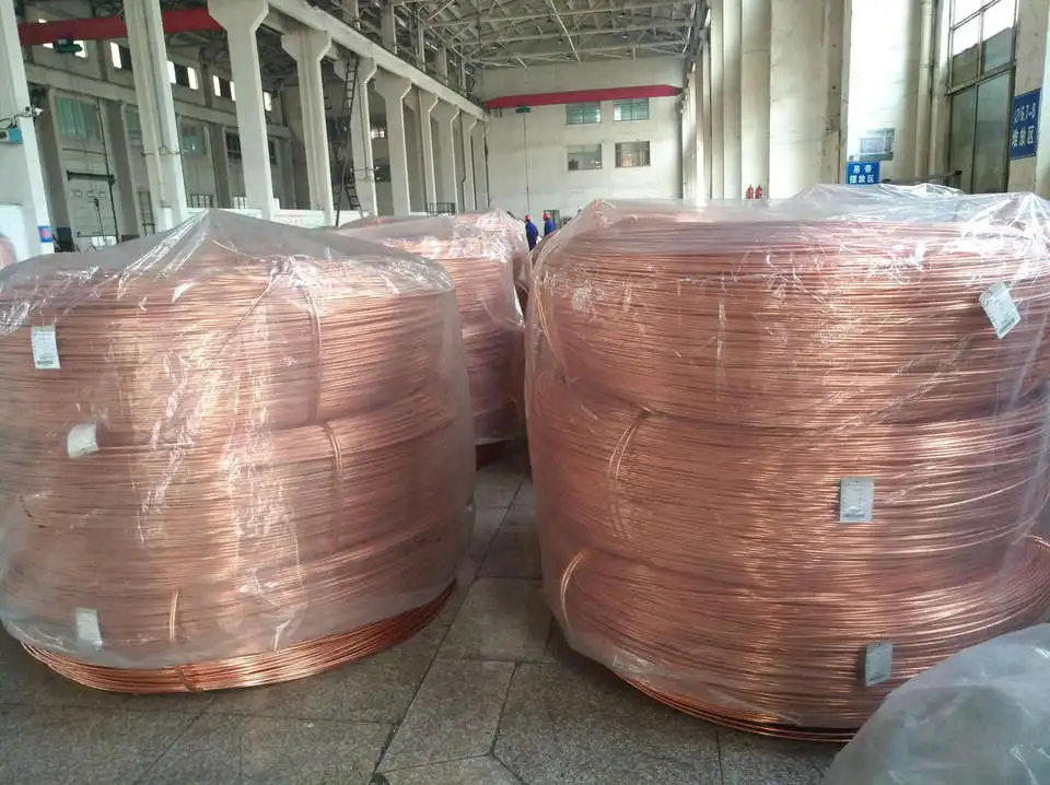 T2 красный медный провод 8 мм Заводская поставка