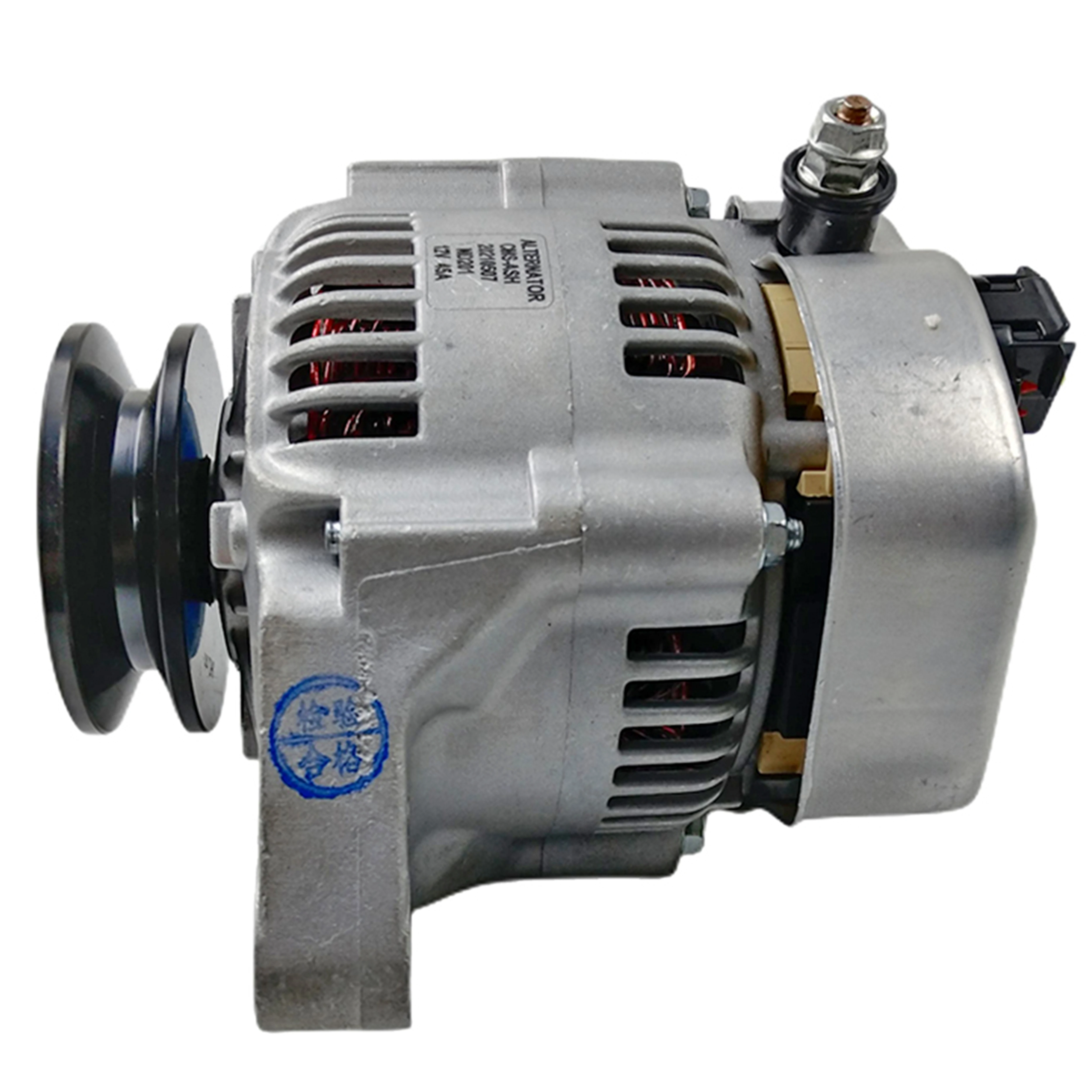 Yanmar makine motor parçaları için 4TNV98 alternatör 129908-77200 Yanmar makine motor parçaları için 4TNV98 alternatör 129908-77200
