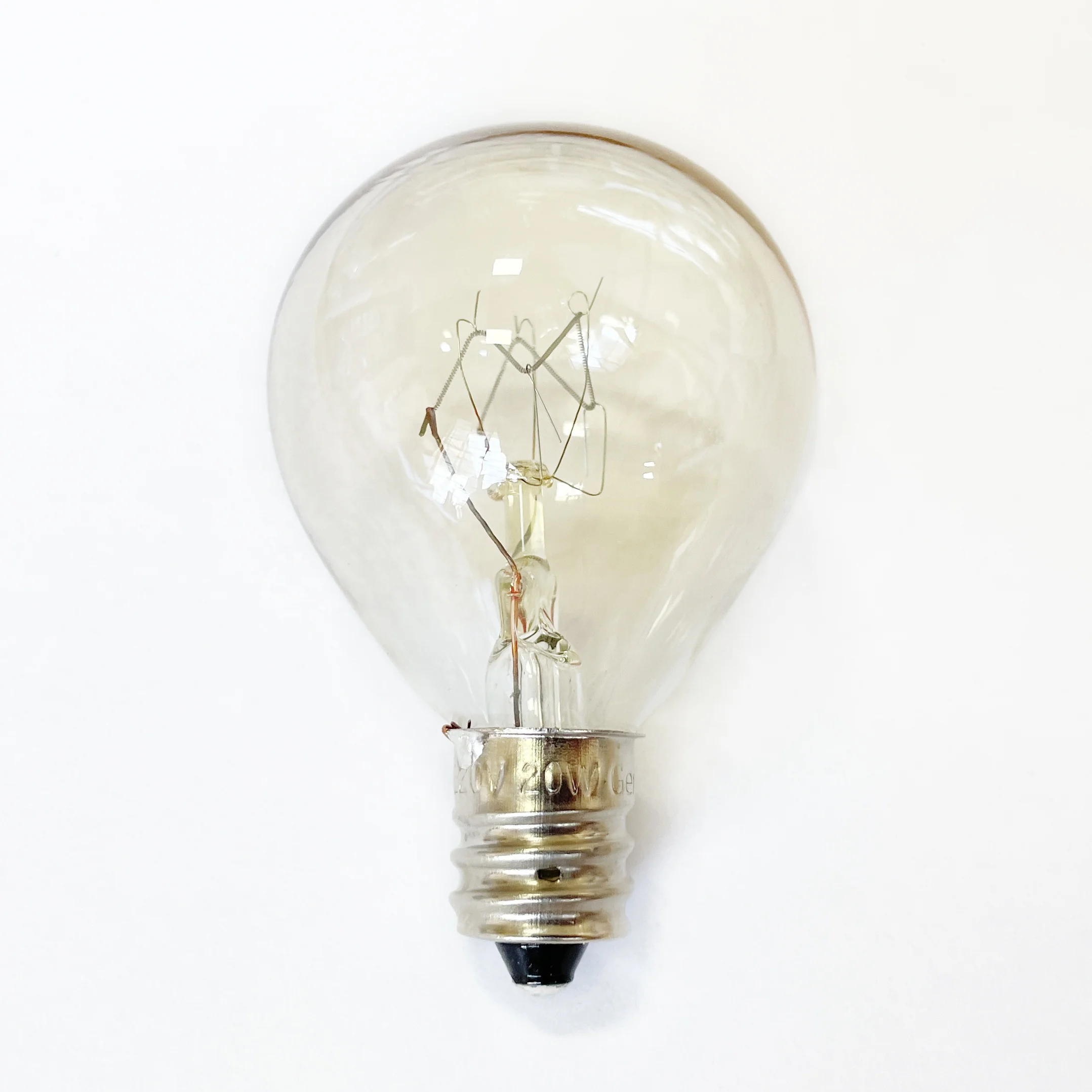 S11 G35 BA15D Incandescent Light Bulb Edison Bulbs 24V-75V Range Clear Colors Glass Material