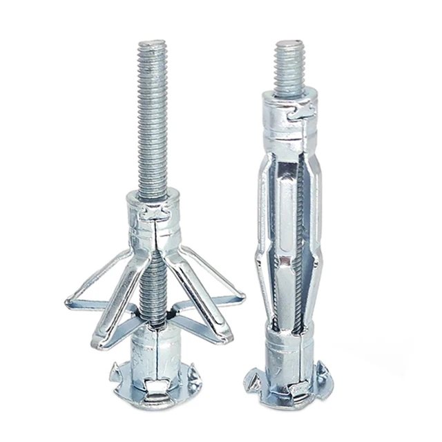 Hollow Wall Anchor Galvanized M8 Carbon Steel Zinc Plated Hollow Wall Anchors