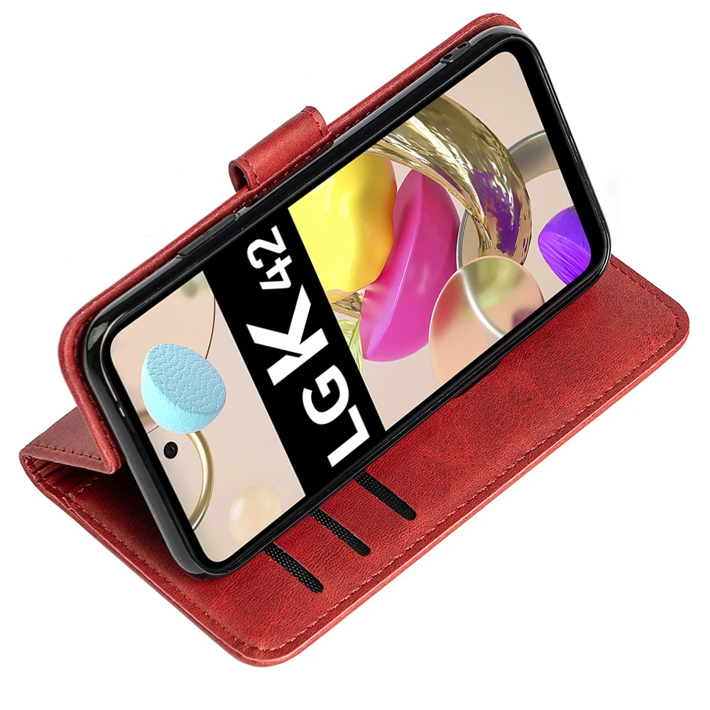 Radoo Cover per LG K61, Custodia Portafoglio a Libro Protettiva