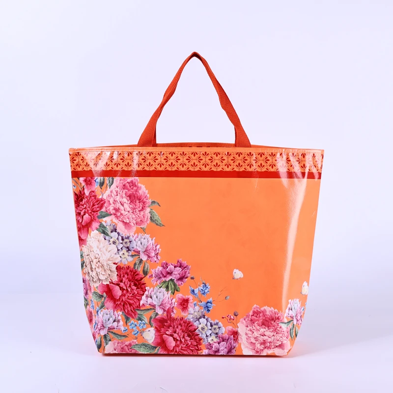 Custom Rpet Shopping Bag Recycled Eco Custom Big Non Woven Tote Bags With Logo