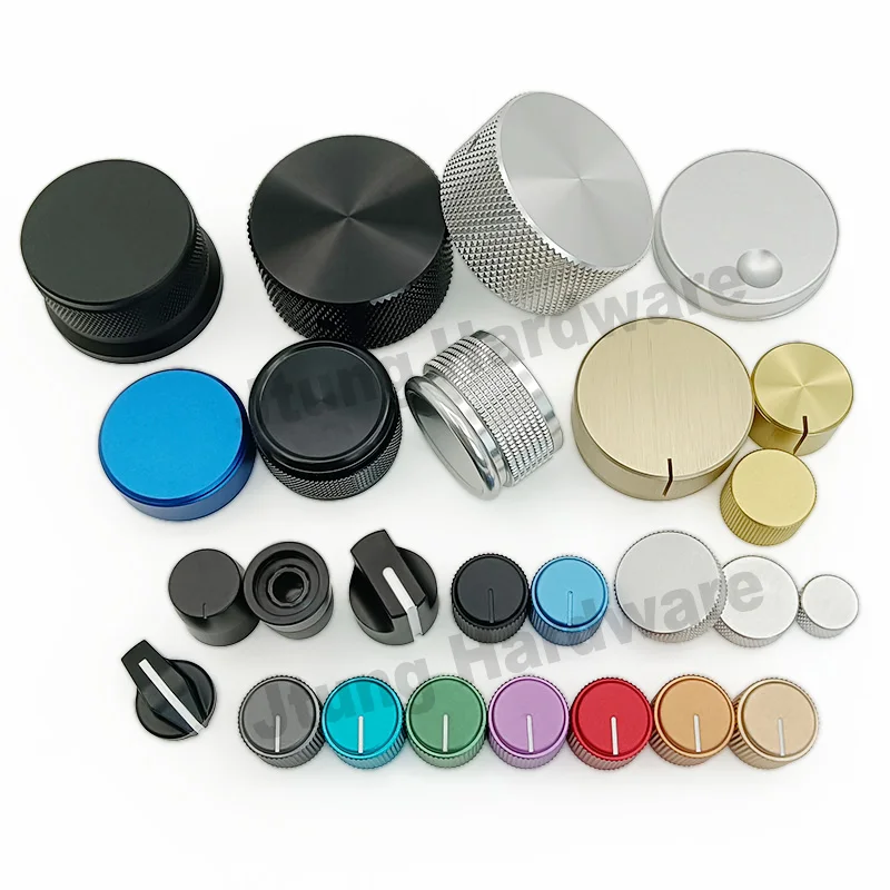15mm Aluminum Cnc Guitar Effect Pedal 6.35mm Potentiometer Knobs Dj