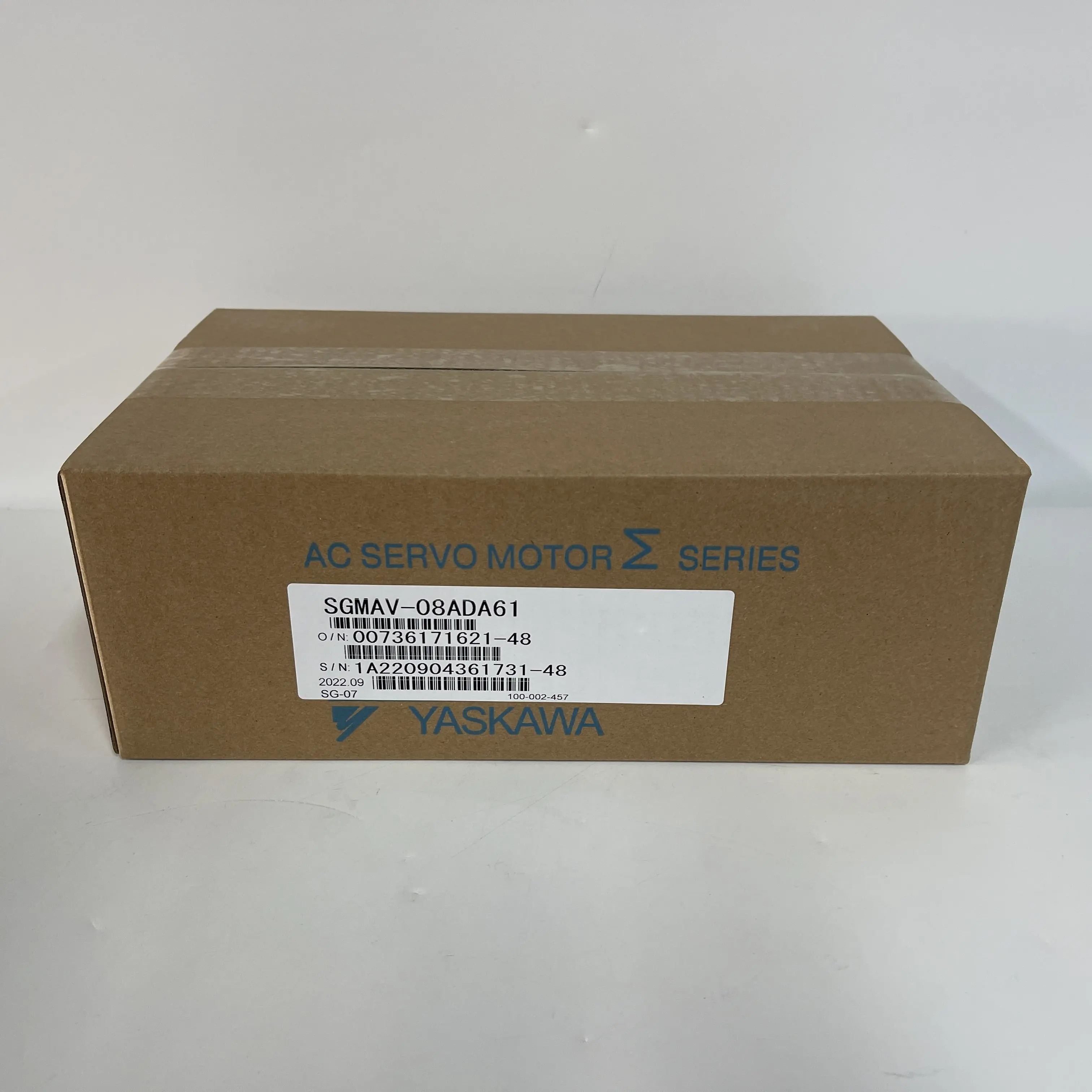 YASKAWA AC Servo Motor Sigma Series SGMAV-08ADA61 YASKAWA AC Servo Motor Sigma Series SGMAV-08ADA61