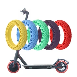 New Honeycomb Solid Tire Universal M365 Electric Scooter 8.5 Inch Colorful Wear-resistant Shock Absorbing Tire