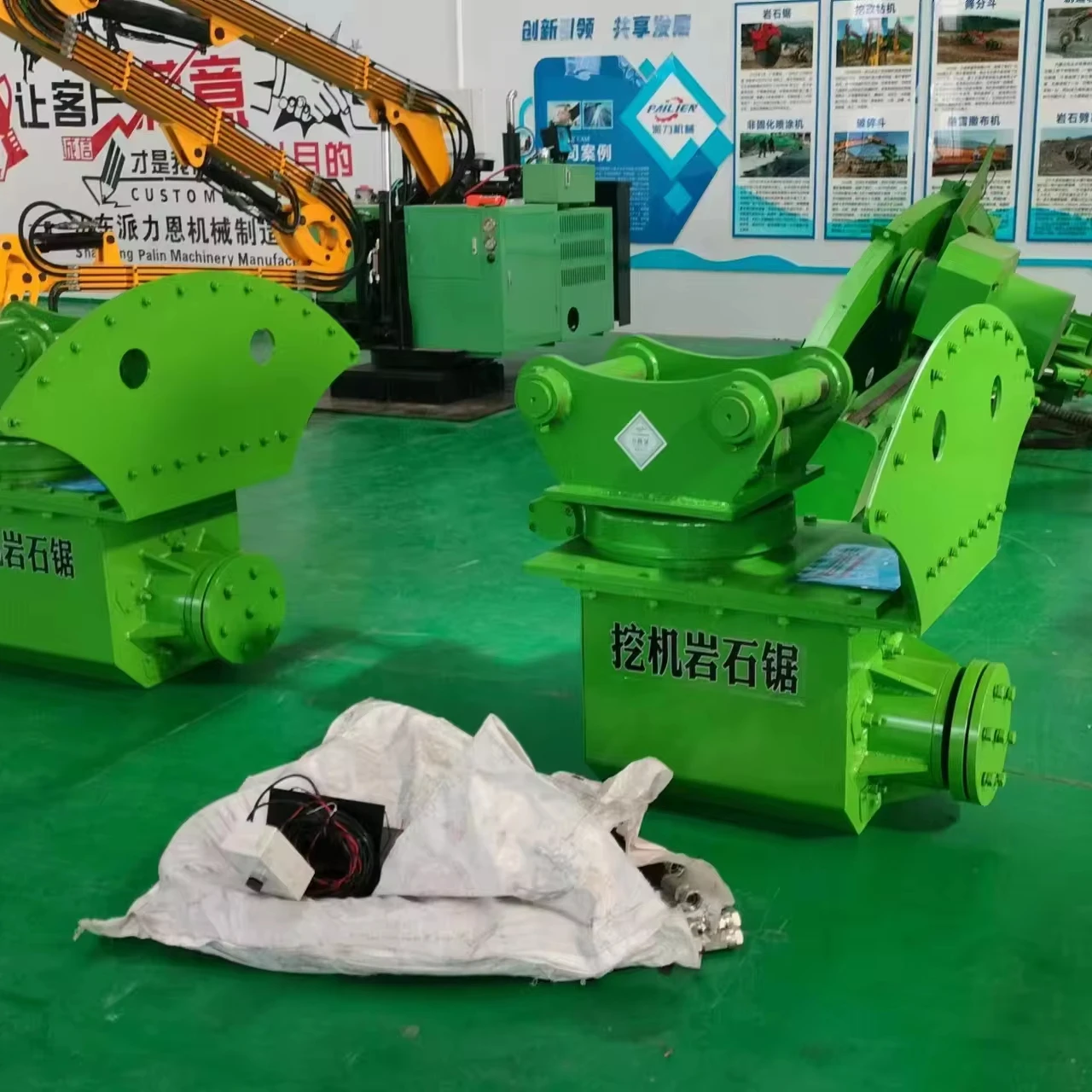 Excavator Stone Saws for Cutting Concrete and Stones