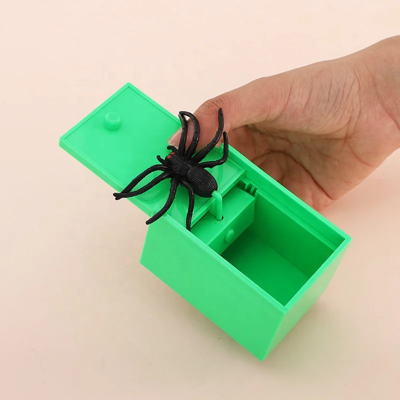 2 Stück Realistische Kunststoff-Spinnen – Gruselige Streichfiguren Für Halloween & Scherze