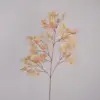 Large branches turn yellow in autumn