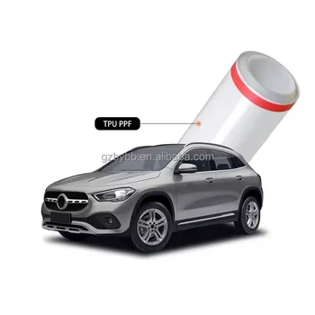 Glossy Vinyl Sticker Paper 60''x 50' Non Yellowing High Temperature and UV Resistance USA Imported Particles Tpu Ppf Film 10 Mil