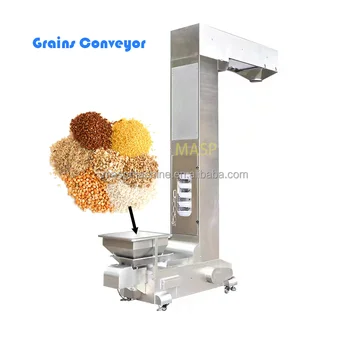 Z Type Conveyor Customized Z Bucket Elevator