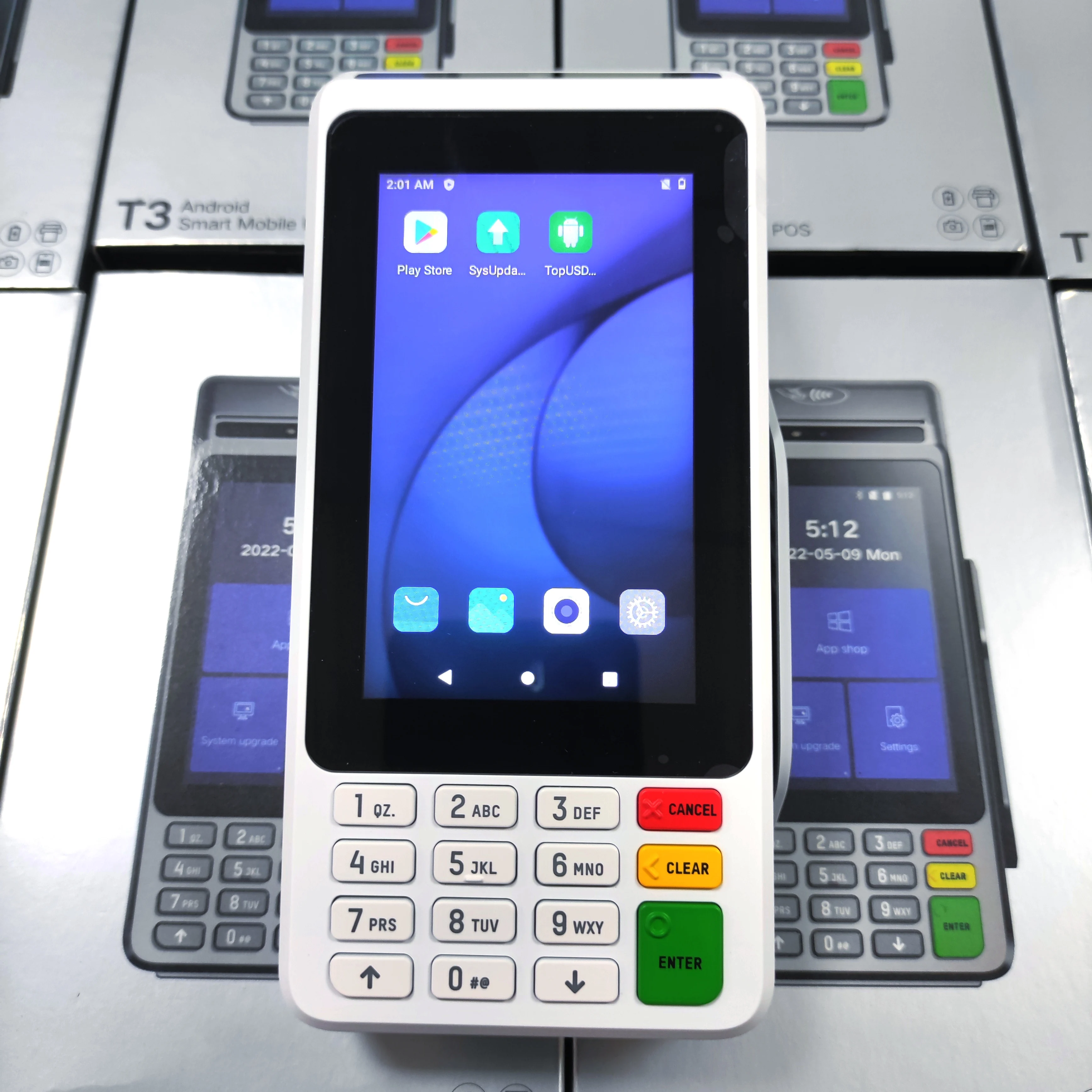 Portable Pos Terminal Bank Card Payment System Pos Machine NFC MSR IC Credit Card Pay Pos Device