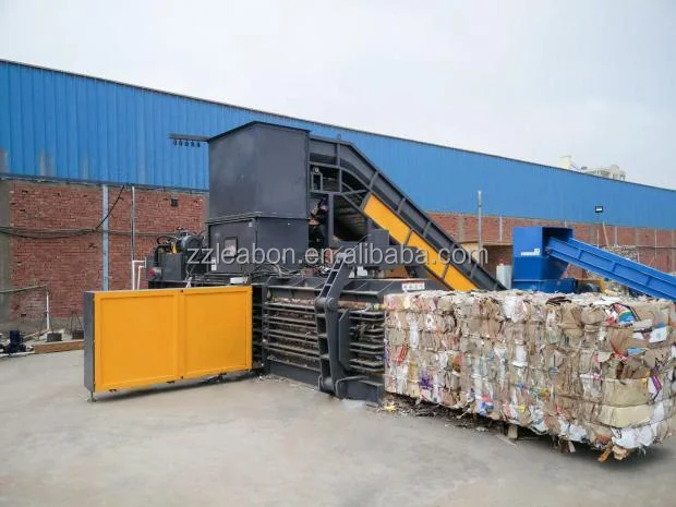 Full-automatic Horizontal Fabric Baler Machine Cardboard Fully-automatic Baler Machine Sponge Compressed Baler