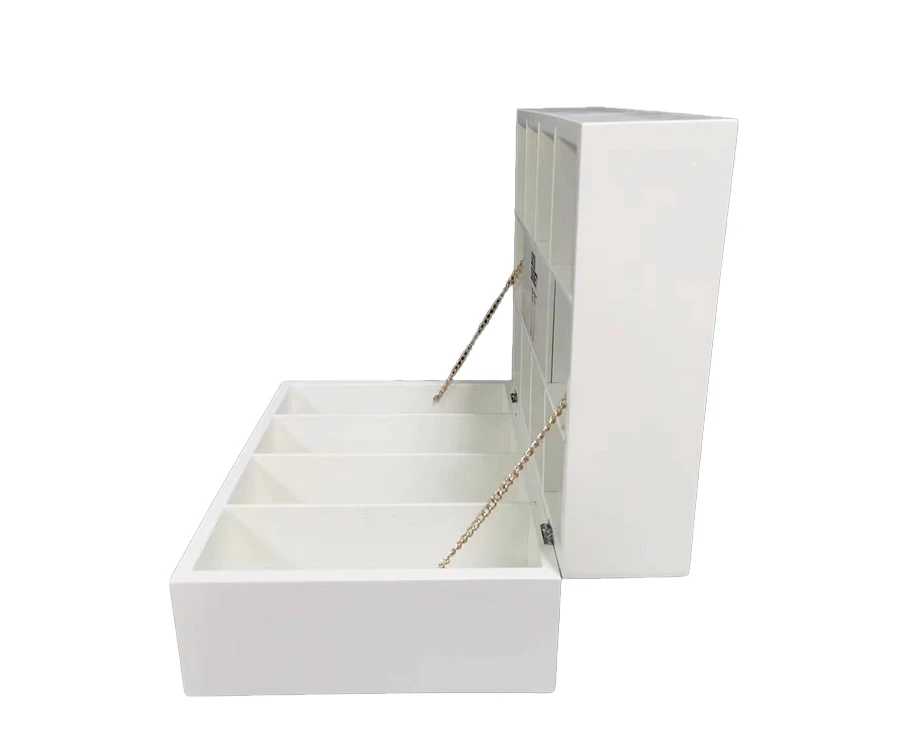 Household Organizer Clothing Storage Box Organizer White Storage Box