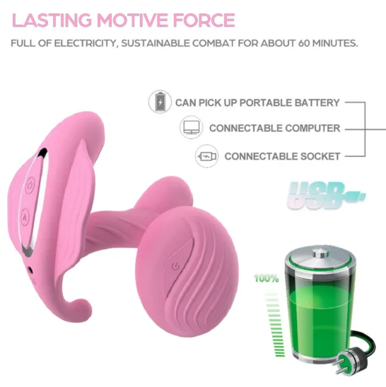 Elephant Shaped Strapless Remote Vibrator Wireless Dildo Vibrator for Women Lesbian Pussy Massage Masturbating Sex Orgasm