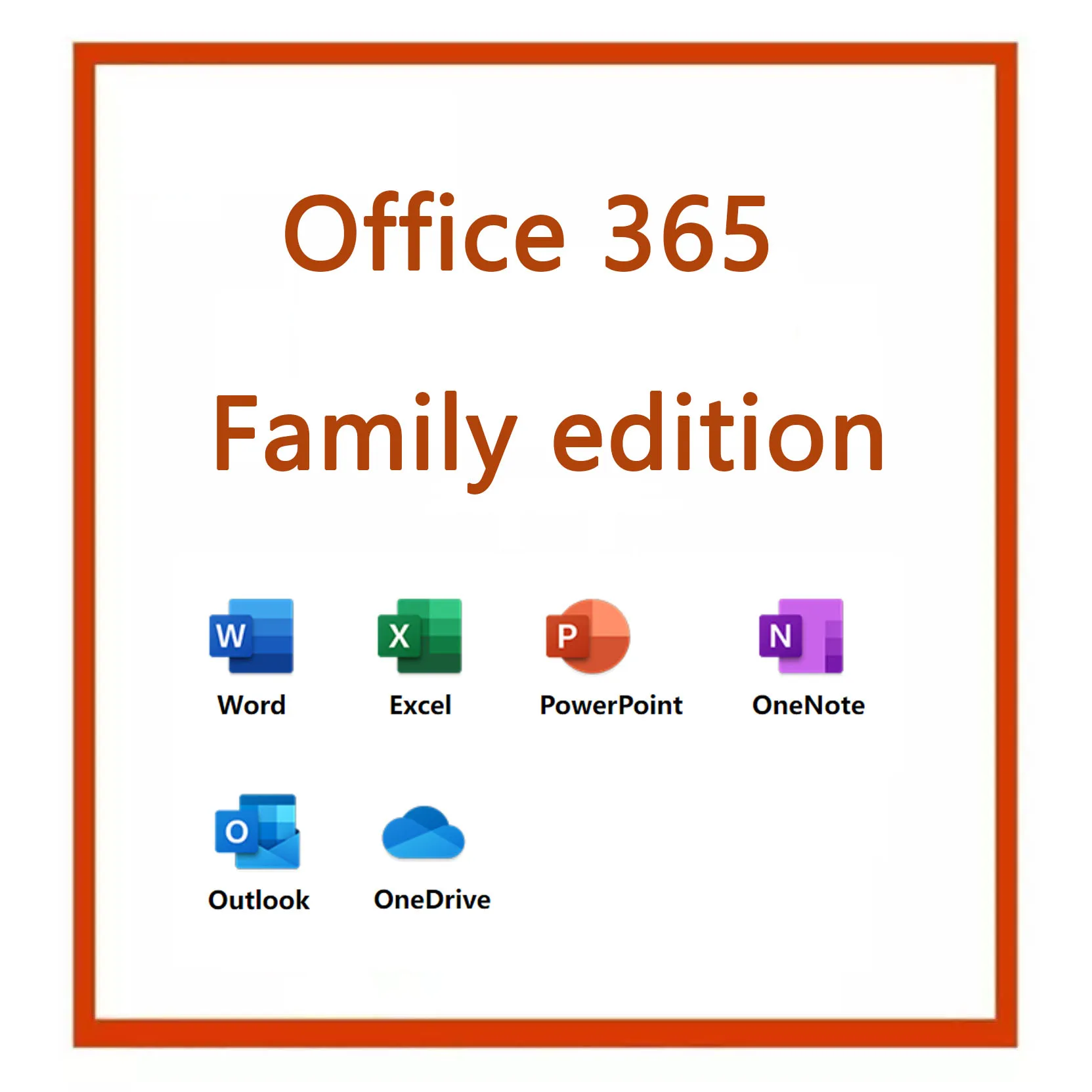 Delivery Within 24 Hours Offlce 365 Family 1 User 5pc 1 Year Office 365 ...