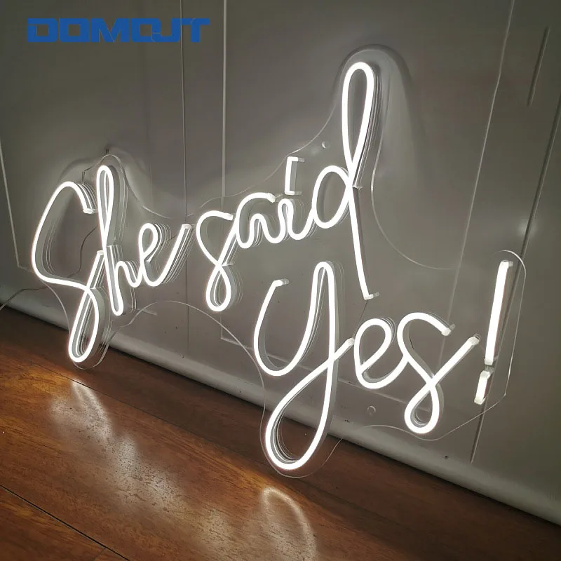 Бесплатный дизайн оптовая продажа светодиодный акриловый неоновый знак на день