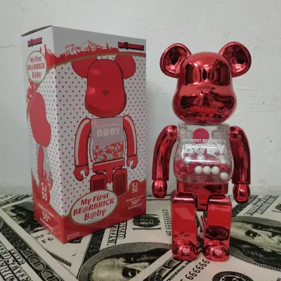 Bearbrick Sakura 400% Figurine - Exquisite Resin Sculpture