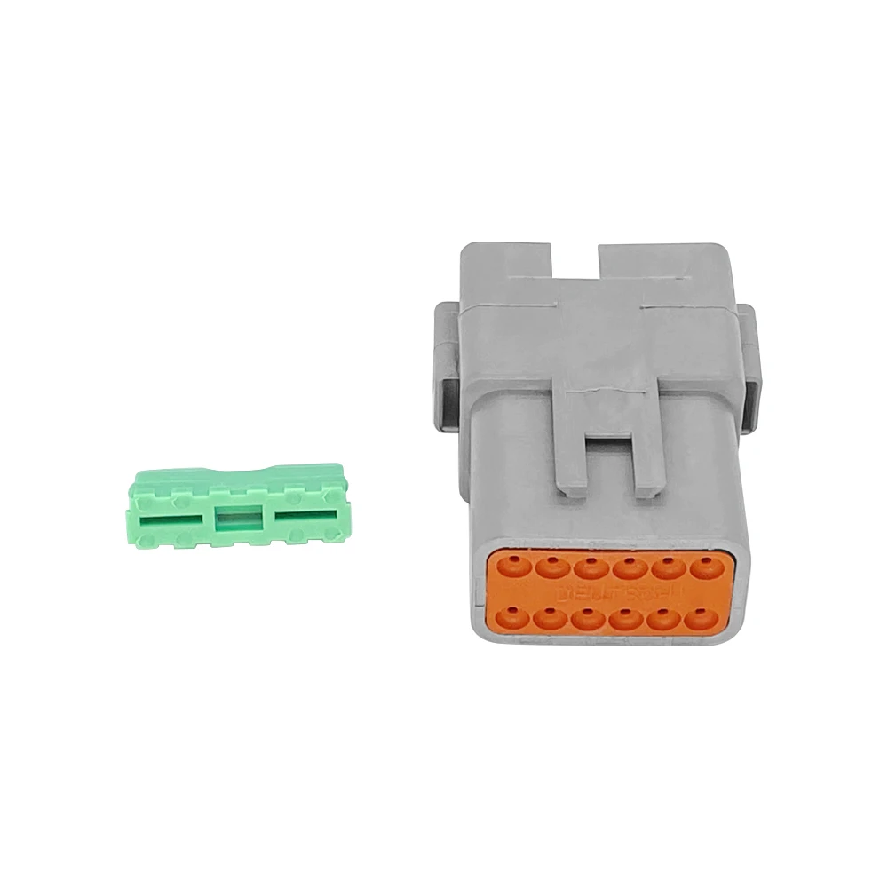 Automobile connector DT RECP 12 WAY A KEY