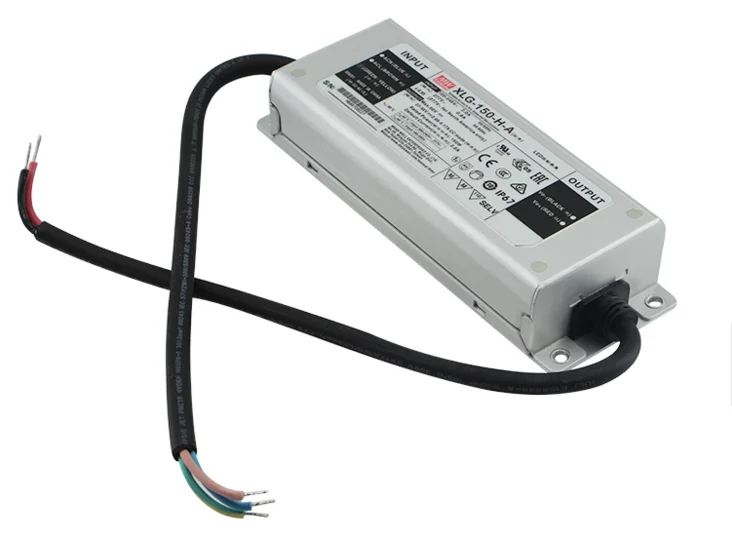 
 Оригинальный светодиодный источник питания MEAN WELL XLG-150-24 с постоянным напряжением 150 Вт 24 В  