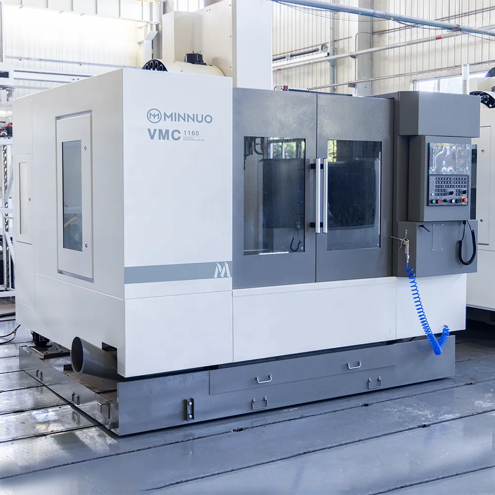 New Vertical CNC Milling Machine with Heavy Duty Capacity Single Spindles and Reliable Motor Engine Gear Bearing