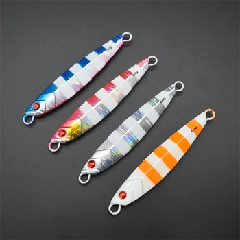 RUNTOO 40g 60g Slow Pitch Switch Jig Bionic Lead Bait Saltwater Jigging Lures Luminous Metal Jig – Metal Jig – view 5