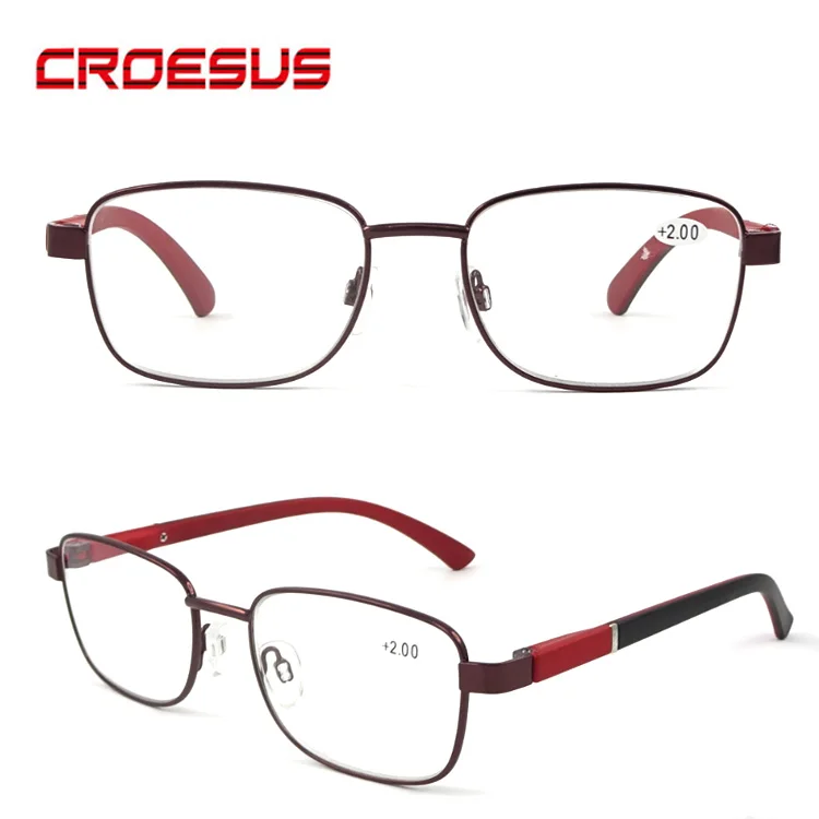 Flexible Metal Reading Glasses Eye Aid Spring Hinge