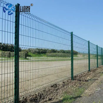 Xianteng Customized Outdoor Decorative 3D Curved Welded Wire Mesh Garden Fence Easily Assembled Highway Fence