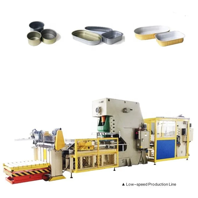 Full Automatic 2 Two Pieces Food Tinplate Cans Making Machine Production Line DRD Tuna Can Packaging Making Machine