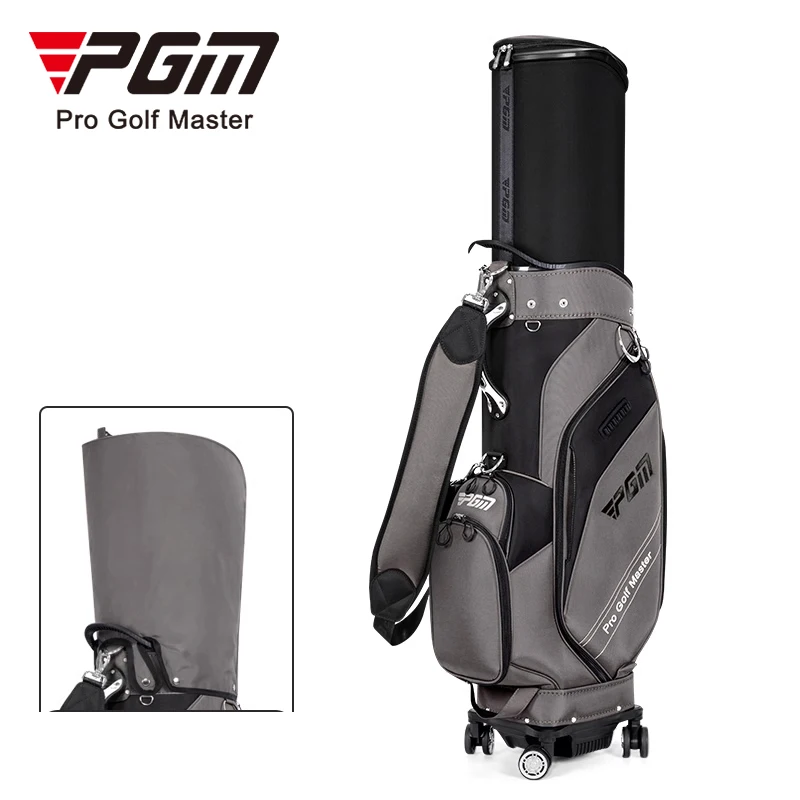 PGM QB154 Custom Golf Travel Bag: Hard Case with Wheels for Easy