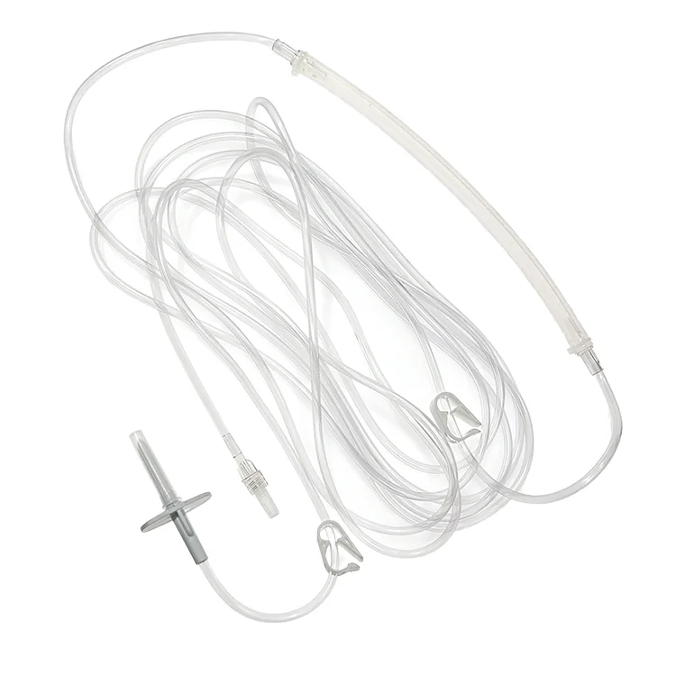 Infiltration Tubing Set Single and Two Spike Infiltration Tube Irrigation Set Luer Lock Connector