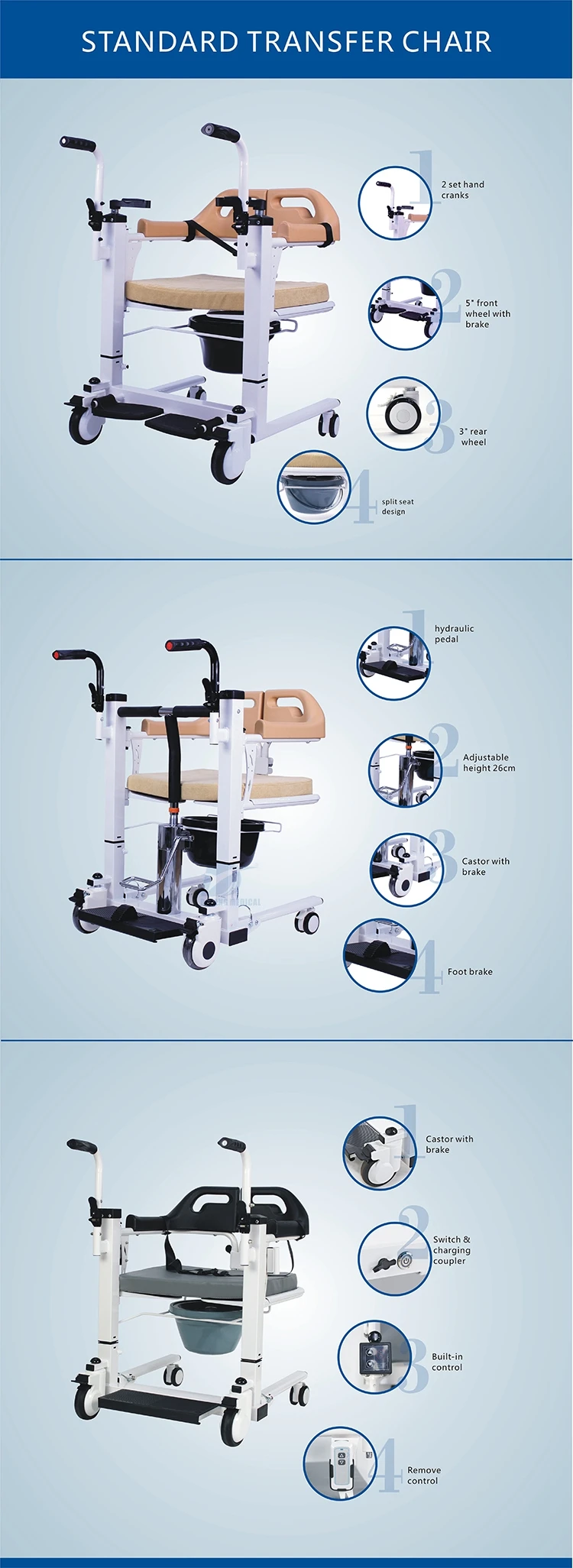 Medical Transfer Chair