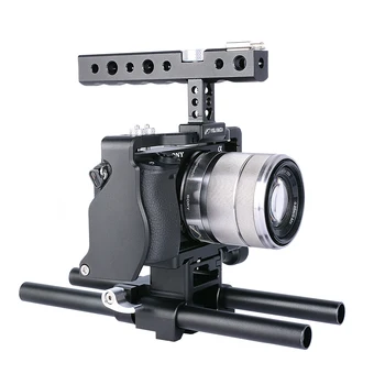 YELANGU Dslr Camera Cage Kit C6 for  Sony A6 A6000/A6300/A6500 detail image