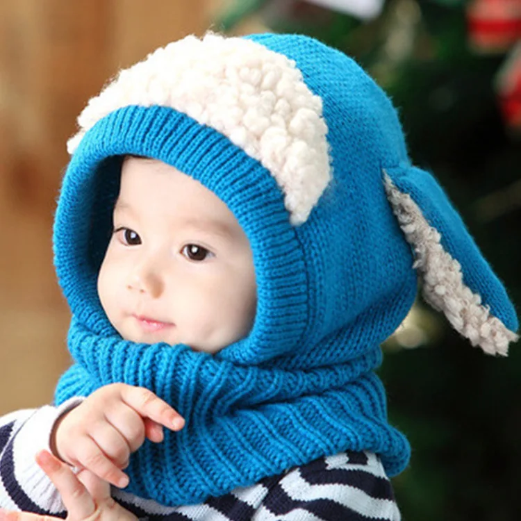 Baby hat scarf online