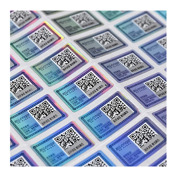 Stickers Custom Logo 3d Effect Sticker Uv Holographic Label Id Certificate Transparent Adhesive Watermark Hologram Sticker