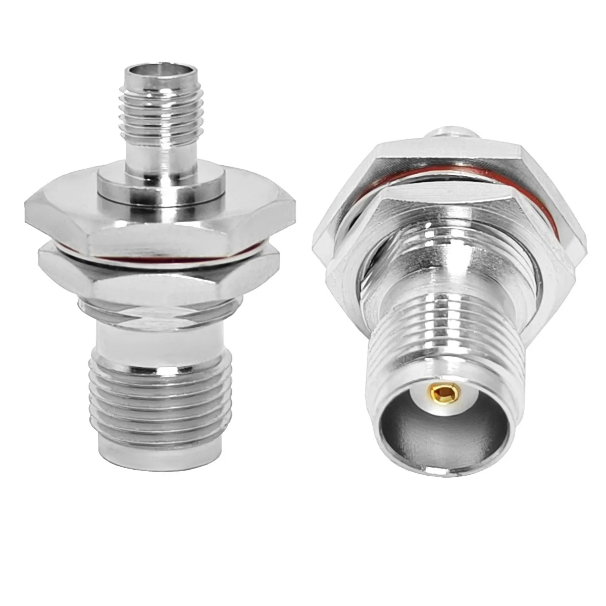Factory Supply TNC Female Bulkhead to SMA Female Jack RF Coax Coaxial Adapter Adaptor Converter SMA-TNC-KKY Connector in Stock