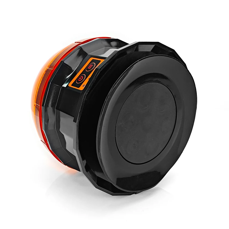 Wetech LED Rechargeable Emergency Beacon Light Flashing Warning Light with Magnetic Base