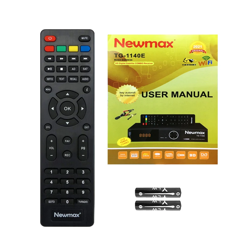NEWMAX TG-1140E New Sstrong Decoder Srt 4922a Set-top Box Jazz Ar15 Lower Receiver  Decoder High Quality Combo Receiver