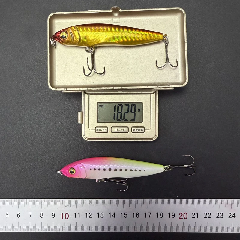 90mm 18g Jerk Sinking Pencil Fishing Pesca Wobbler Bass Fish Tackle Lures Fishing Equipment Saltwater Lure Trolling Fish Bait 90mm 18g Jerk Sinking Pencil Fishing Pesca Wobbler Bass Fish Tackle Lures Fishing Equipment Saltwater Lure Trolling Fish Bait