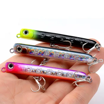 Wholesale 60mm Japanese Style Hard Plastic Fishing Bait 4.8g Sinking Pencil Lures for Perch Bass Trout for River Sea Fishing – Pencil – view 2
