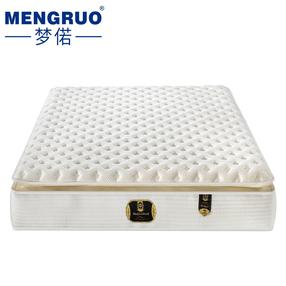 OEM ODM Hotel Comfort Memory Bedroom furniture King Size Luxury latex mattress Pocket Spring Foam Mattress in a box  11234097
