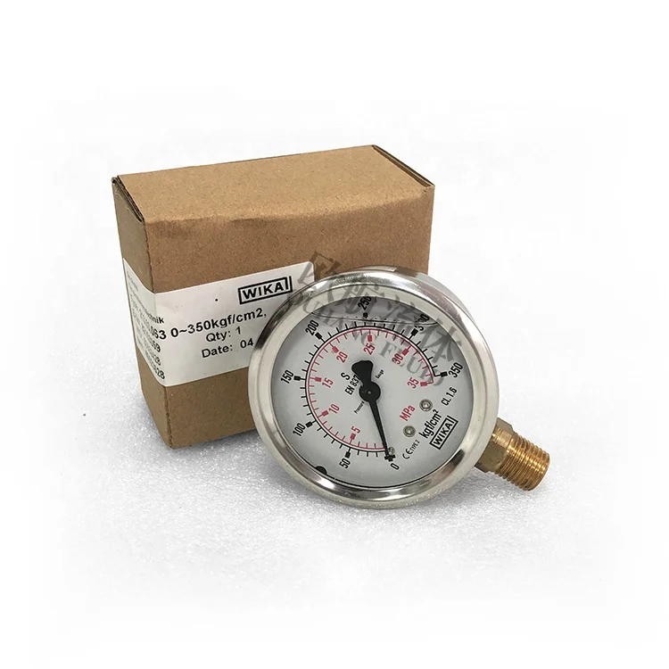 Wika 0~350kgf/cm2 Stainless Steel Pressure Gauge - Buy Hydac Pressure ...